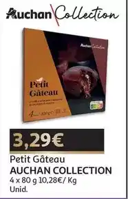 Auchan Auchan collection - petit gâteau promoção