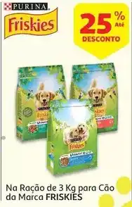 Auchan Friskies - ração cão light frango 3kg 12185698 promoção