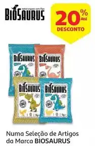 Auchan Biosaurus - snack milho no forno : queijo bio 15g promoção