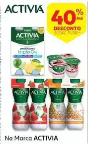 Auchan Activia - kefir:natural 320g promoção