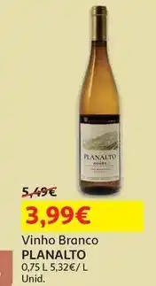 Auchan Planalto - vinho branco promoção