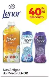 Auchan Lenor - amaciador concentrado :april fresh 86d promoção