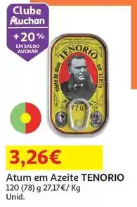 Auchan Tenorio - atum em azeite promoção