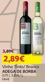 Auchan Adega de borbavinho tinto :doc 0.75 l promoção