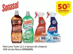 Auchan Sonasol - lava tudo :brilhante e universal 1.1l promoção