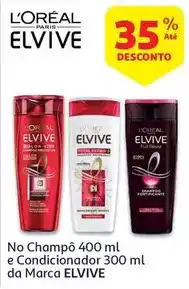 Auchan Elvive - condicionador :color-vive 300 ml promoção