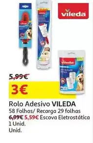 Auchan Vileda - escova :eletrostática 1unid promoção