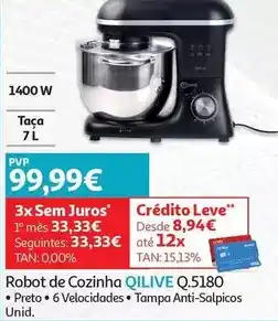 Auchan Qilive - robot de cozinha q.5180 promoção