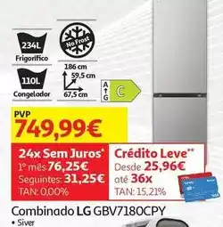 Auchan Lg - combinado gbv7180cpy promoção