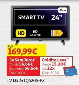 Auchan Lg - tv 24tq520s-pz promoção