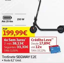 Auchan Segway - trotinete e2e promoção