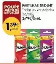 Pingo Doce Trident - pastilhas promoção