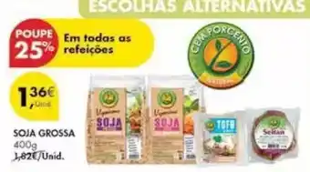 Pingo Doce As - soja grossa promoção