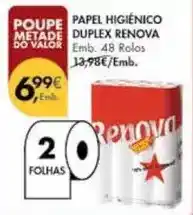 Pingo Doce Renova - papel higiénico duplex promoção