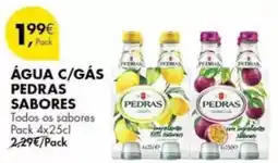 Pingo Doce Pedras - água c/gas promoção