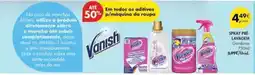 Pingo Doce Vanish - en todos os adultivos p/maquina da roupa promoção