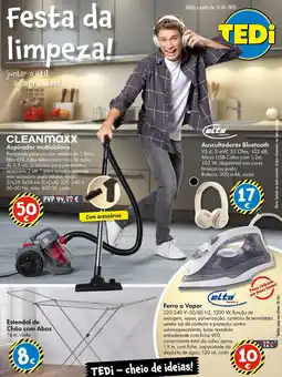 TEDi CLEANMaxx Aspirador multiciclone promoção