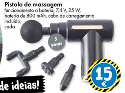 TEDi Pistola de massagem promoção