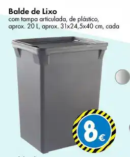 TEDi Balde de Lixo promoção