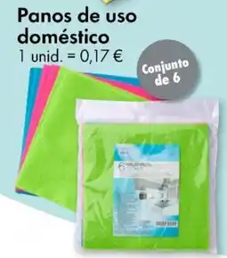 TEDi Panos de uso doméstico promoção