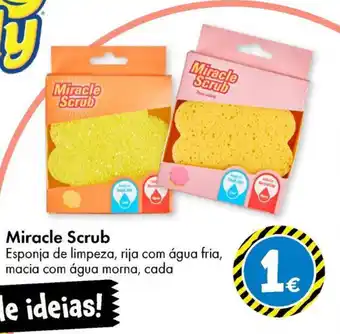 TEDi Miracle Scrub promoção