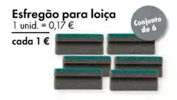 TEDi Esfregão para loiça promoção