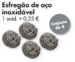 TEDi Esfregão de aço inoxidável promoção