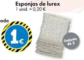 TEDi Esponjas de lurex 1 unid. promoção