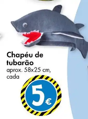 TEDi Chapéu de tubarão promoção