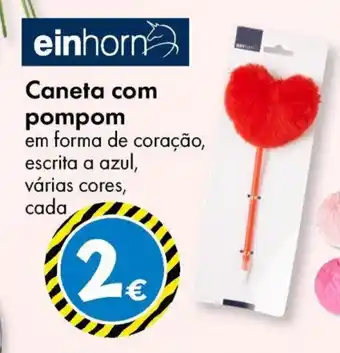 TEDi Caneta com pompom promoção