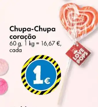 TEDi Chupa-Chupa coração promoção