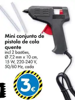 TEDi Mini conjunto de pistola de cola quente promoção