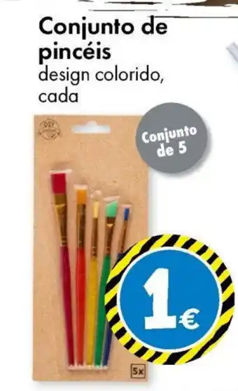 TEDi Conjunto de pincéis promoção