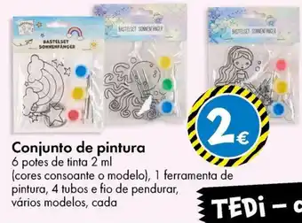 TEDi Conjunto de pintura promoção