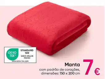 Pepco Manta promoção