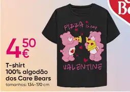 Pepco T-shirt 100% algodão dos Care Bears promoção