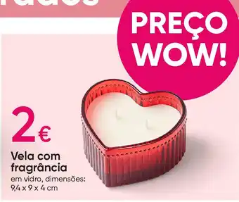 Pepco Vela com fragrância promoção