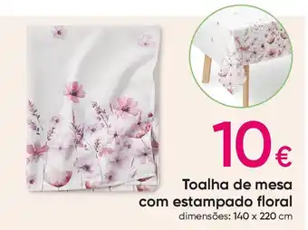 Pepco Toalha de mesa com estampado floral promoção