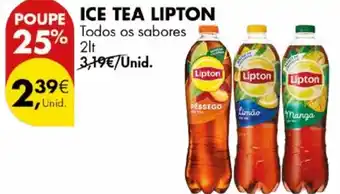 Pingo Doce Ice tea lipton promoção