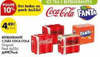 Pingo Doce Refrigerante c/gás coca-cola promoção