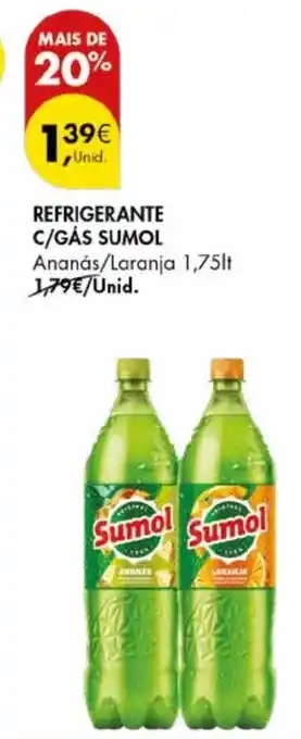 Pingo Doce Refrigerante c/gás sumol promoção