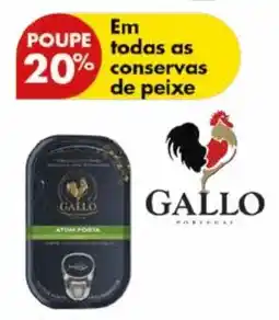 Pingo Doce Em todas as conservas de peixe promoção