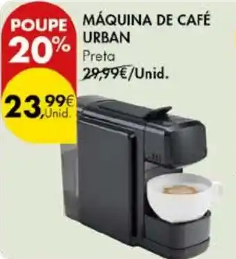 Pingo Doce Máquina de café urban promoção