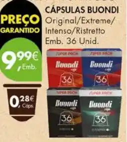 Pingo Doce Cápsulas buondi promoção