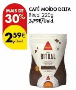 Pingo Doce Café moído delta ritual promoção