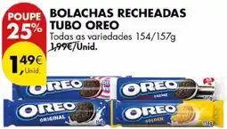 Pingo Doce Bolachas recheadas tubo oreo promoção