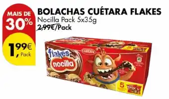 Pingo Doce Bolachas cuétara flakes promoção