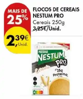 Pingo Doce Flocos de cereais nestum pro cereais promoção