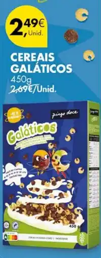 Pingo Doce Cereais galáticos promoção