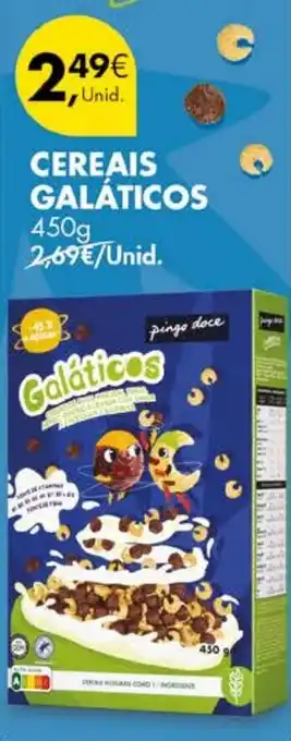 Pingo Doce Cereais galáticos promoção